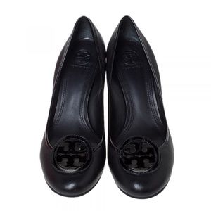 Tory Burch Reva Black Wedge